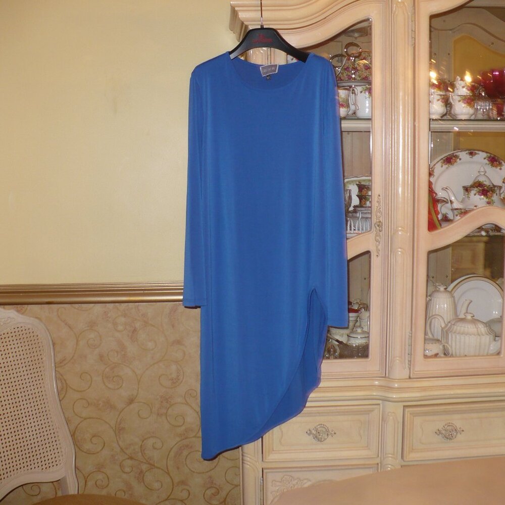 Guillaume blue dress/top asymmetrical style